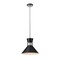 Z-Lite Soriano 1 Light Pendant, Matte Black 728P13-MB-BN - alternate 1